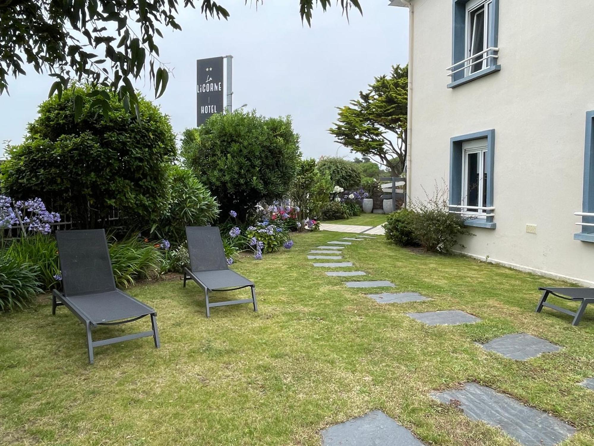 Hotel La Licorne Carnac Buitenkant foto