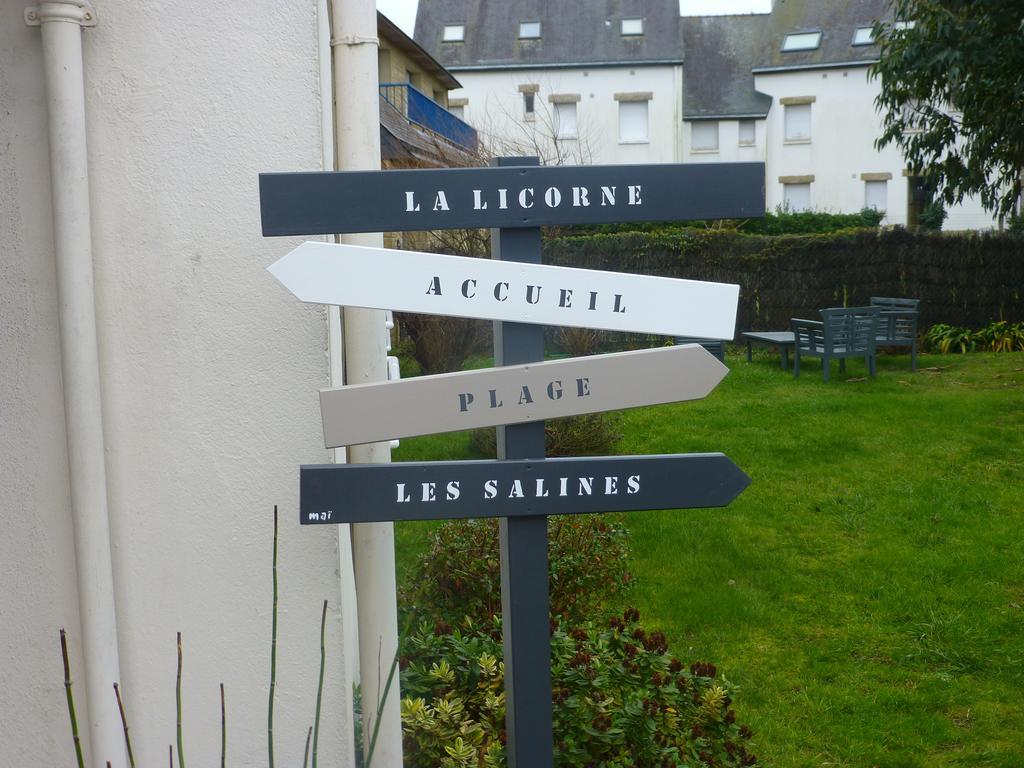 Hotel La Licorne Carnac Buitenkant foto